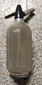 stará sifonová opletená láhev - 3