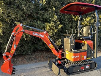 Minibagr 13OH, bagr 1300 kg - 3