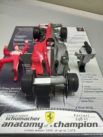 F1 FERRARI F248 2006 ANATOMY SCHUMACHER HOTWHEELS 1:18 - 3