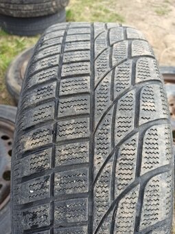 plechové disky 6Jx15H2 ET43 5x100 zimní 195/55/15 - 3