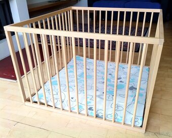 Dětská dřevěná ohrádka - 3