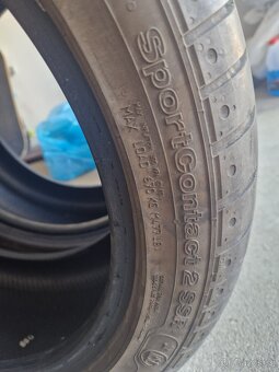 2x Continental sportcontact 2 RSC 255/40/17 - 3