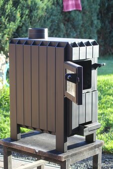 Unikátní kamna na dřevo 15kw - 3