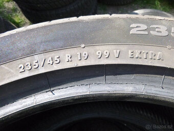 4x letní pneu continental 235/45 r19 (7,5 mm) - 3