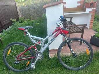 Horské kolo Merida Cobra – celoodpružené, velikost rámu M - 3