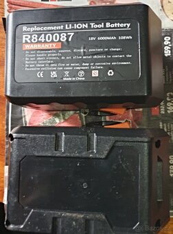 BATERIE LI-ION TOOL BATTERY R84008,18V,6000MA,108WH-VADNE - 3