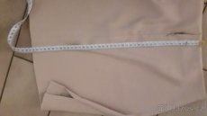 Bežová basic mini sukně. - 3