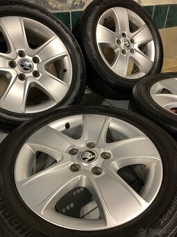 Alu kola Škoda R16 5X112 LETNÍ PNEU 205/55 R16 CRATERIS - 3