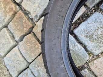 Pneu Metzeler 150/70 ZR 17 + 120/70 ZR17 - 3