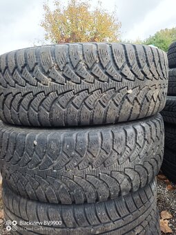 Zimní pneumatiky 185/55 R15 na disku Mercedes Benz A 170. - 3