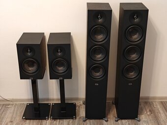 Dva páry reproduktorů ELAC DF63 a DB63 - 3