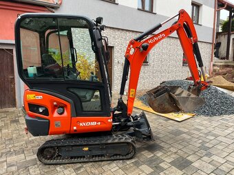minibagr KUBOTA KX018-4 / hydr. rychloupínák / 3x lopata - 3