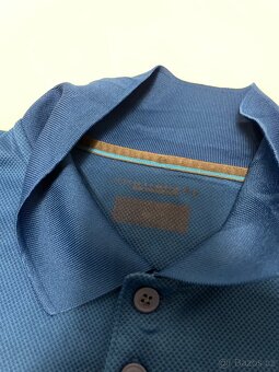 🟦 Columbia – modré tričko polo - 3
