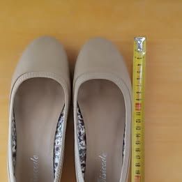 Dámské baleríny vel. 37 béžové - 3