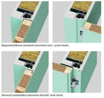 Skryté zárubně + interiérové dveře - Porta HIDE - 3