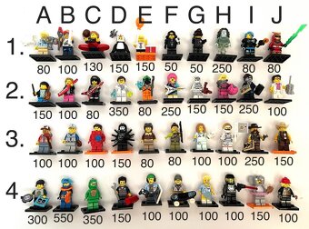 LEGO Sběratelské Minifigurky starší serie - 3