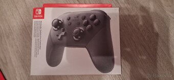 Prodám Nintendo Switch + 3 super hry + Pro Controller 🎮 - 3