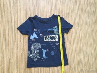 Trička s dinosaury vel. 104/110, 110 a 110/116 - 3