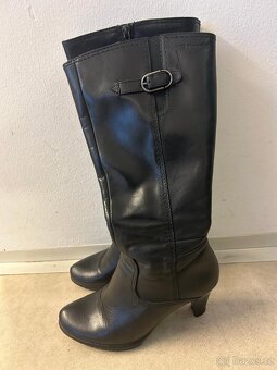 Dámské elegantní vysoké kozačky - Tamaris, vel. 38 - 3