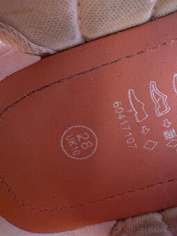 Dětské sandále vel. 28 (dívčí) - 3