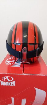 Dětská lyžařská helma + brýle - 3