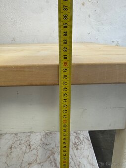 Pracovní stůl dřevo/masiv - 3