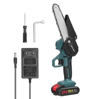 aku řetězová pilka 6", 21V - 3