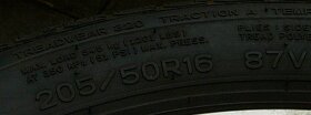 ALU ráfky s letními pneu 205/50R16 87W - 3