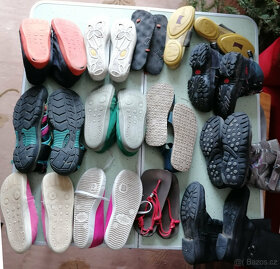Dětské boty velikost 33-36 celkem 13 párů - 3