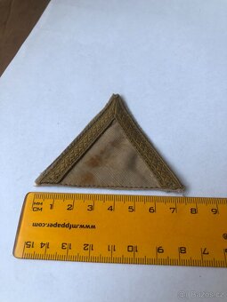 Originální nášivka Wehrmacht Afrikakorps- nález z půdy - 3