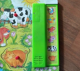 Dřevěné puzzle/ vkládačka se zvuky - 3