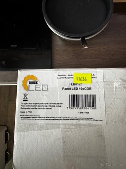 LED PRACOVNÍ SVĚTLO 98W, 8000LM, 10XCOB, 12/24V, IP67 - 3