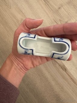 Porcelán Dubí cibulák dóza na párátka - 3