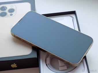 APPLE iPhone 13 Pro 512GB Gold - ZÁRUKA - JAKO NOVÝ - 3