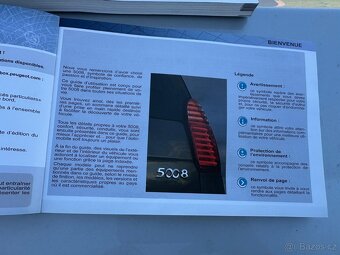 Návod Peugeot 5008 + desky na palubní literaturu - 3
