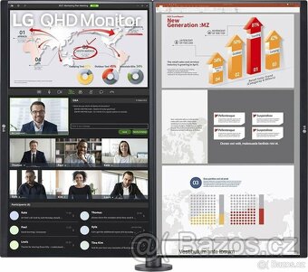 LG Ergo Dual 27QP88DP-BS 27" - 3