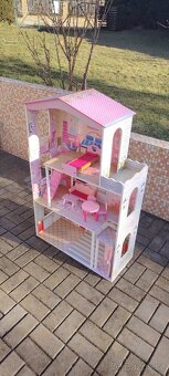Woody XXL domeček pro panenky Barbie s výtahem - 3