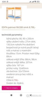 Patrová postel masiv - 3