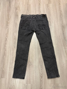 REPLAY-ANBASS PÁNSKÉ SLIM DŽÍNY-JEANS SKINNY W 36 STREČOVÉ - 3