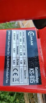 Prodám novou motorovou pili LUMAG KS 615 - 3