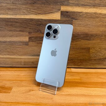 Iphone 15 Pro Max 256GB, přírodní, 100% bat., eSIM (záruka) - 3