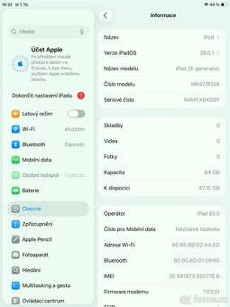 iPad 10.2 SIM LTE: SKVĚLÝ STAV, CZ, Office, ZÁRUKA 12 měsíců - 3