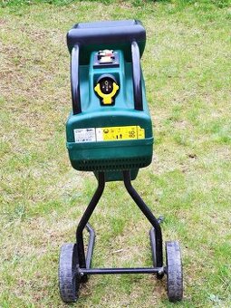 Elektrická BEZHLUKOVÁ řezačka  drtič štěpkovač - 3