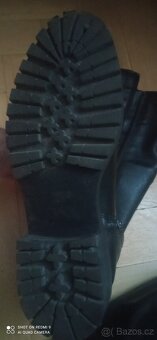 Dámské kožené kozačky vel. 39 - 3