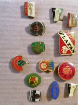 Odznaky pivovaru 13ks - 3