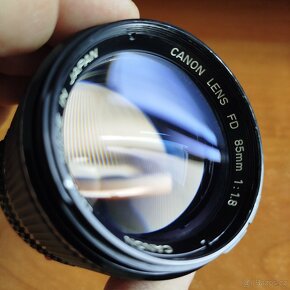 Canon nFD 85mm 1.8 bajonet FD - 3