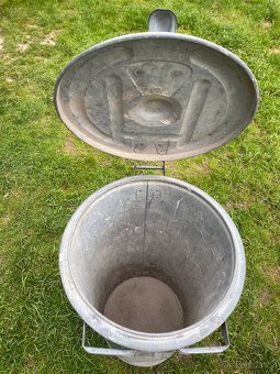 Plechová popelnice - 3