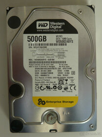 Western Digital RE3 500GB 3.5" SATAII WD5002ABYS - 3