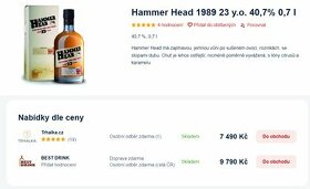 Hammer Head 1989 23 y.o. 40,7% 0,7 l - 3