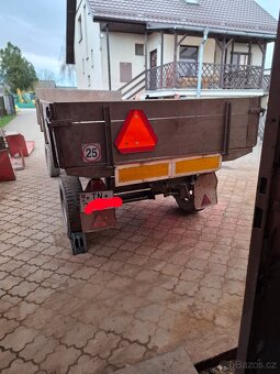 Vlecka, vlek, vlečka za traktor - 3